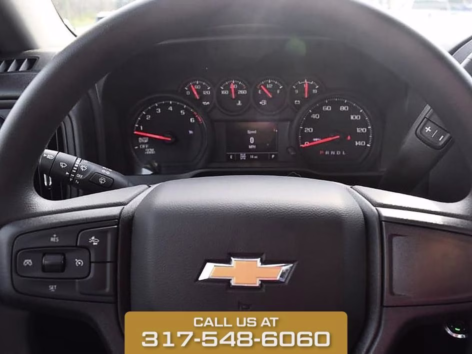 2026 Summit White Chevrolet Silverado 1500 WT 4X4 Truck