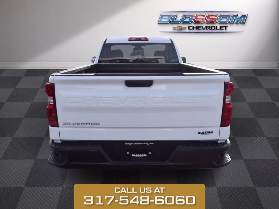 2026 Summit White Chevrolet Silverado 1500 WT 4X4 Truck