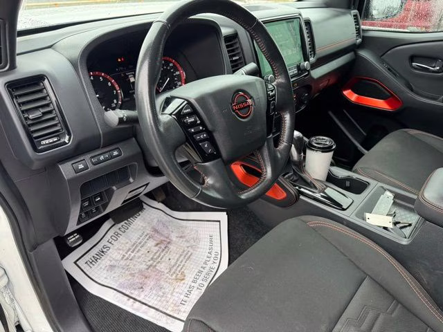 2023 Glacier White Nissan Frontier PRO-4X 4X4 Truck