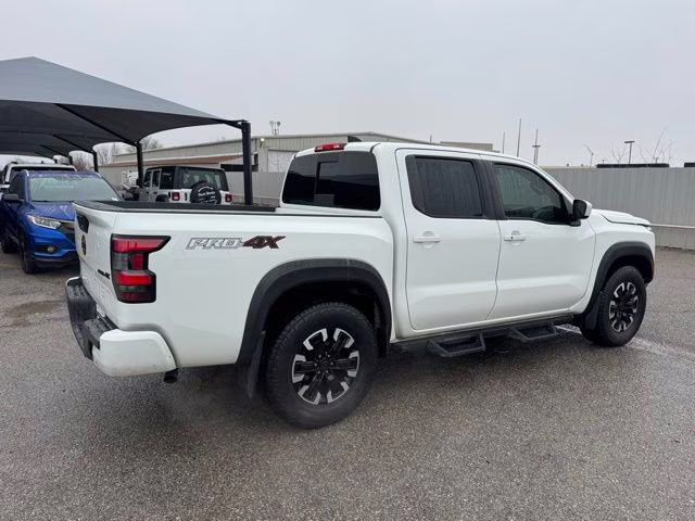 2023 Glacier White Nissan Frontier PRO-4X 4X4 Truck