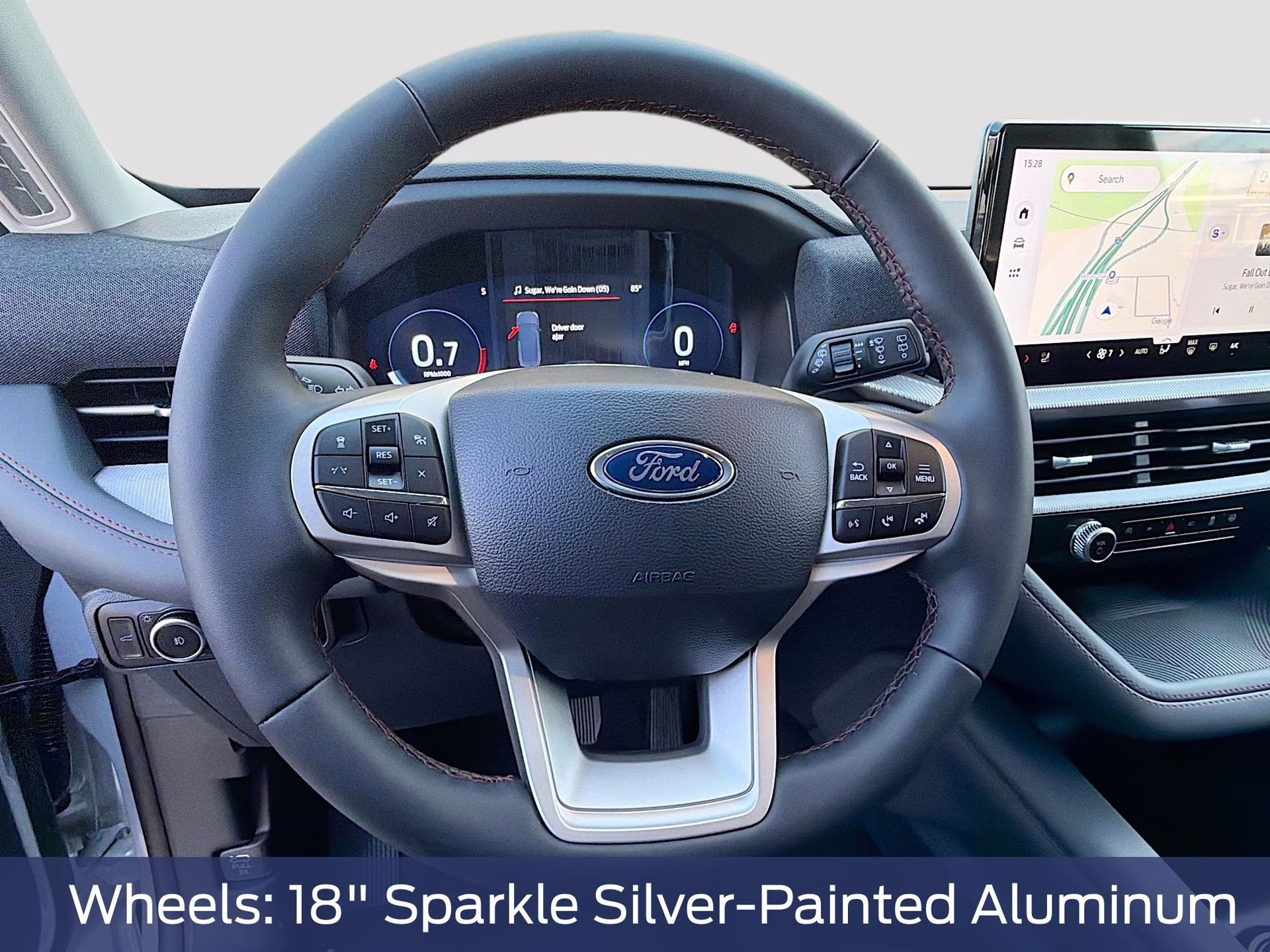 2026 Space White Metallic Ford Explorer Active RWD SUV