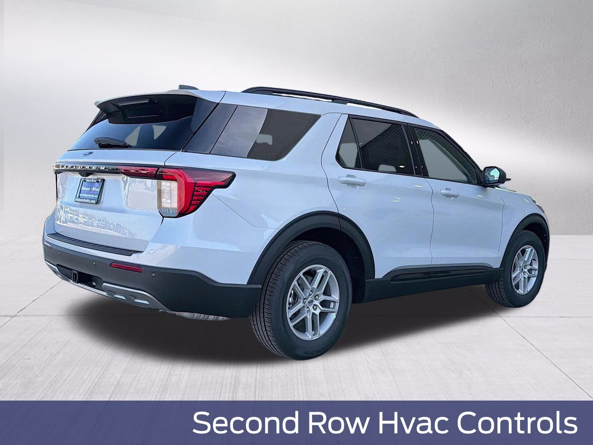 2026 Space White Metallic Ford Explorer Active RWD SUV