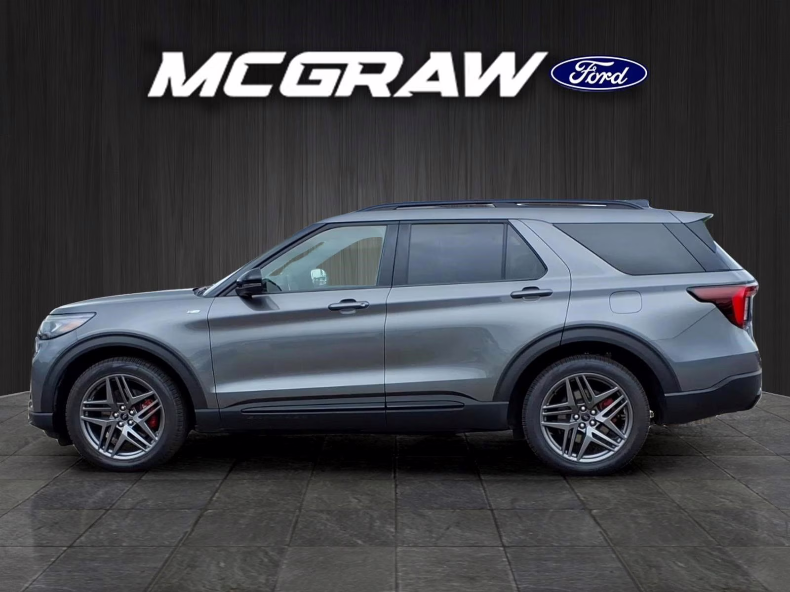2026 Gray Metallic Ford Explorer ST-Line RWD SUV