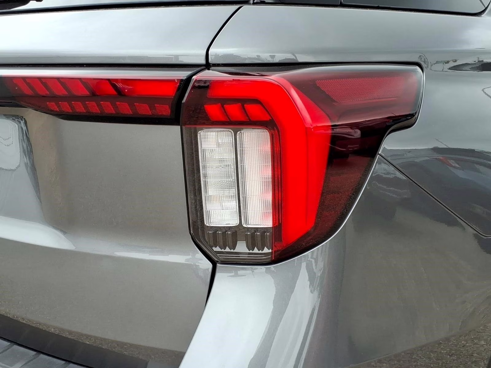 2026 Gray Metallic Ford Explorer ST-Line RWD SUV