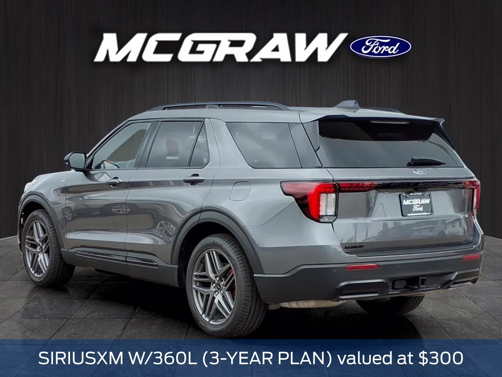 2026 Gray Metallic Ford Explorer ST-Line RWD SUV