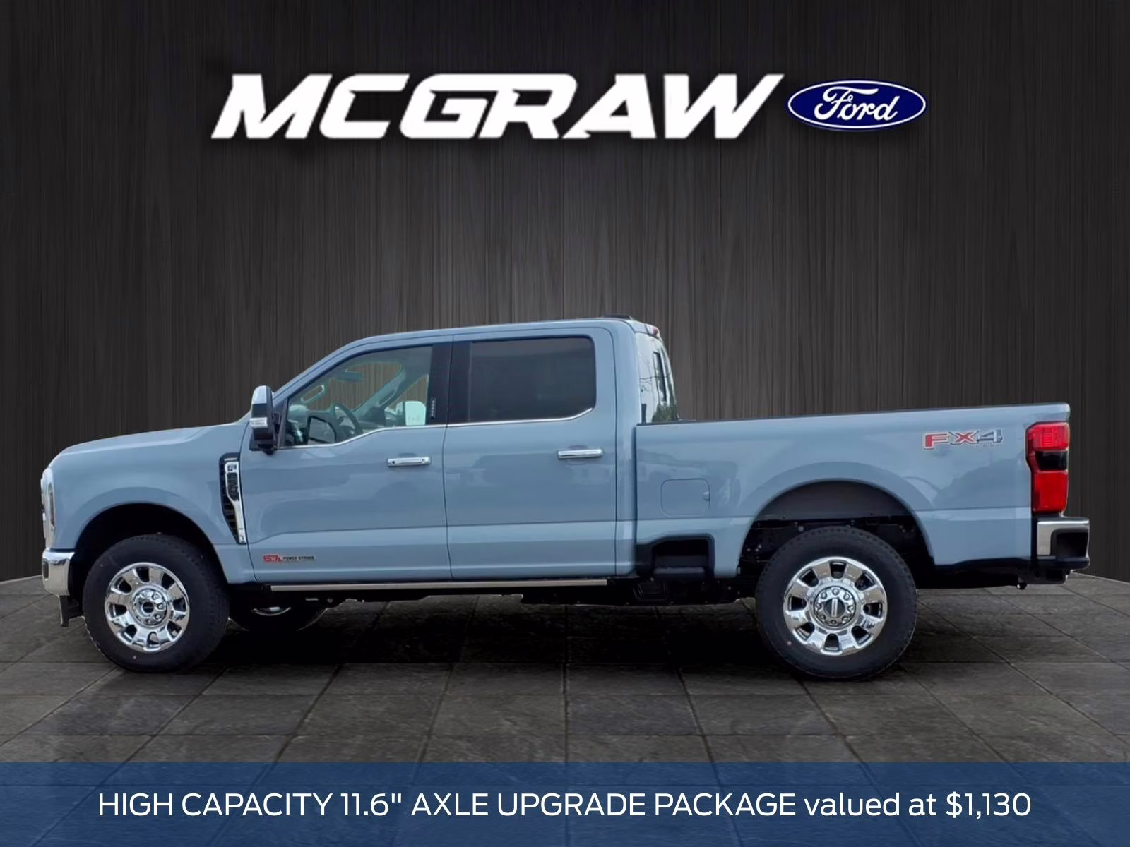2026 Gray Metallic Ford Super Duty F-250 SRW Lariat 4X4 Truck