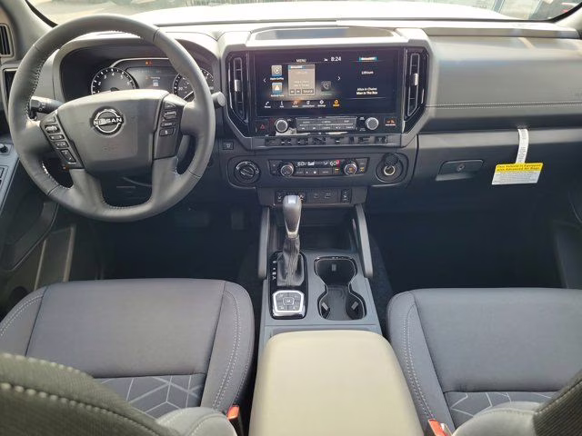2026 Glacier White Nissan Frontier SV 4X4 Truck