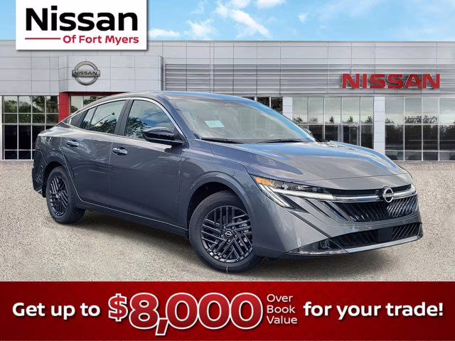 2026 Gun Metallic Nissan Sentra SV FWD Sedan