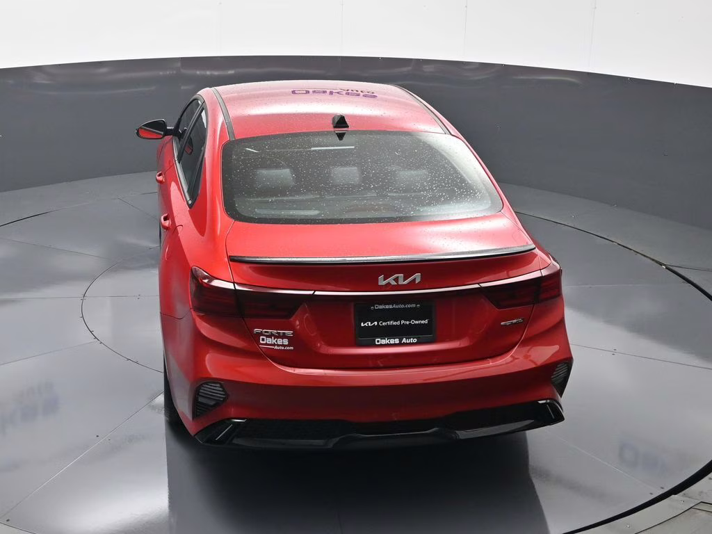 2024 Currant Red Kia Forte GT-Line FWD Sedan