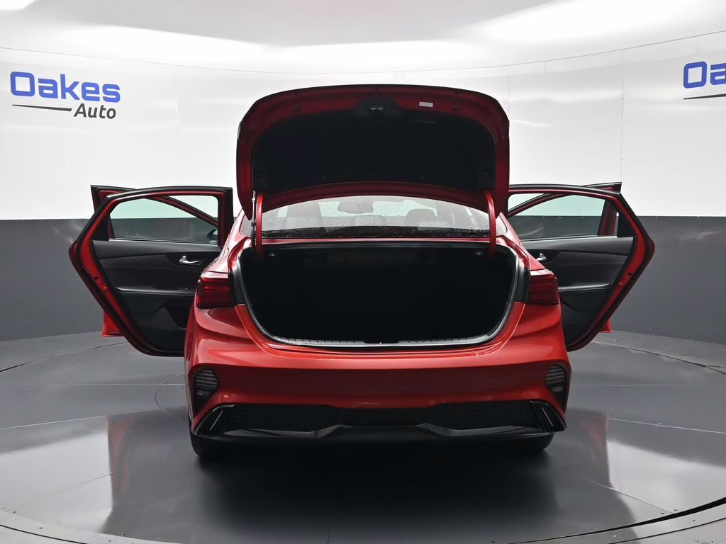 2024 Currant Red Kia Forte GT-Line FWD Sedan