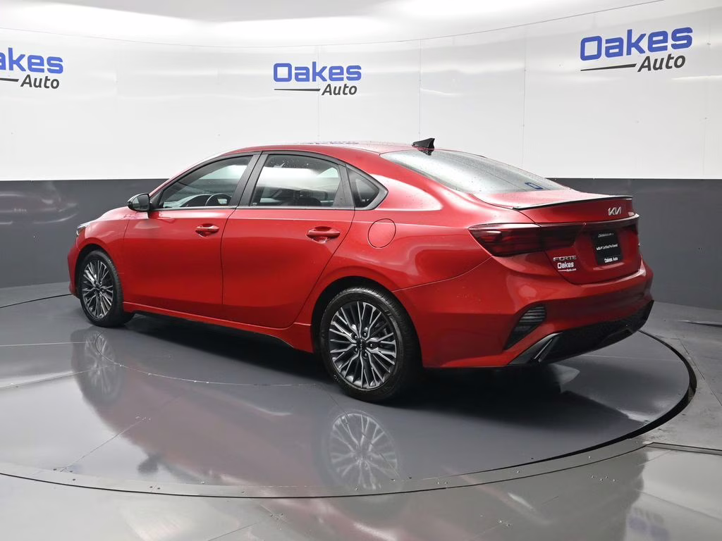 2024 Currant Red Kia Forte GT-Line FWD Sedan