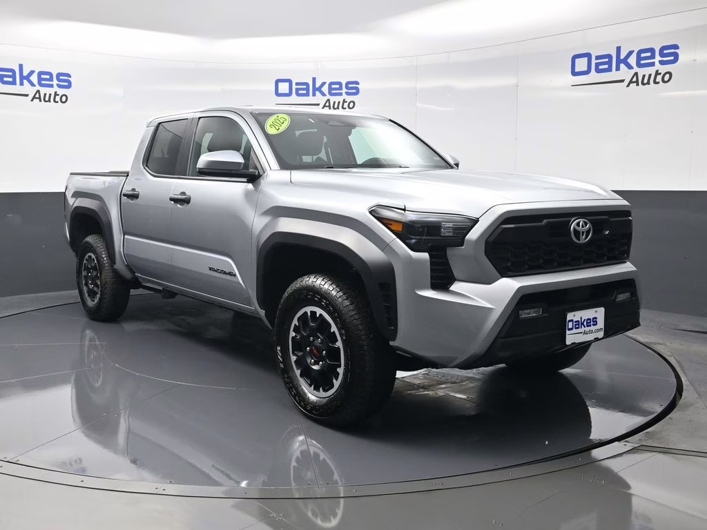 2025 Celestial Silver Metallic Toyota Tacoma TRD Off-Road 4X4 Truck