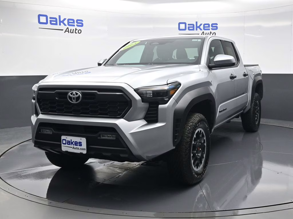2025 Celestial Silver Metallic Toyota Tacoma TRD Off-Road 4X4 Truck