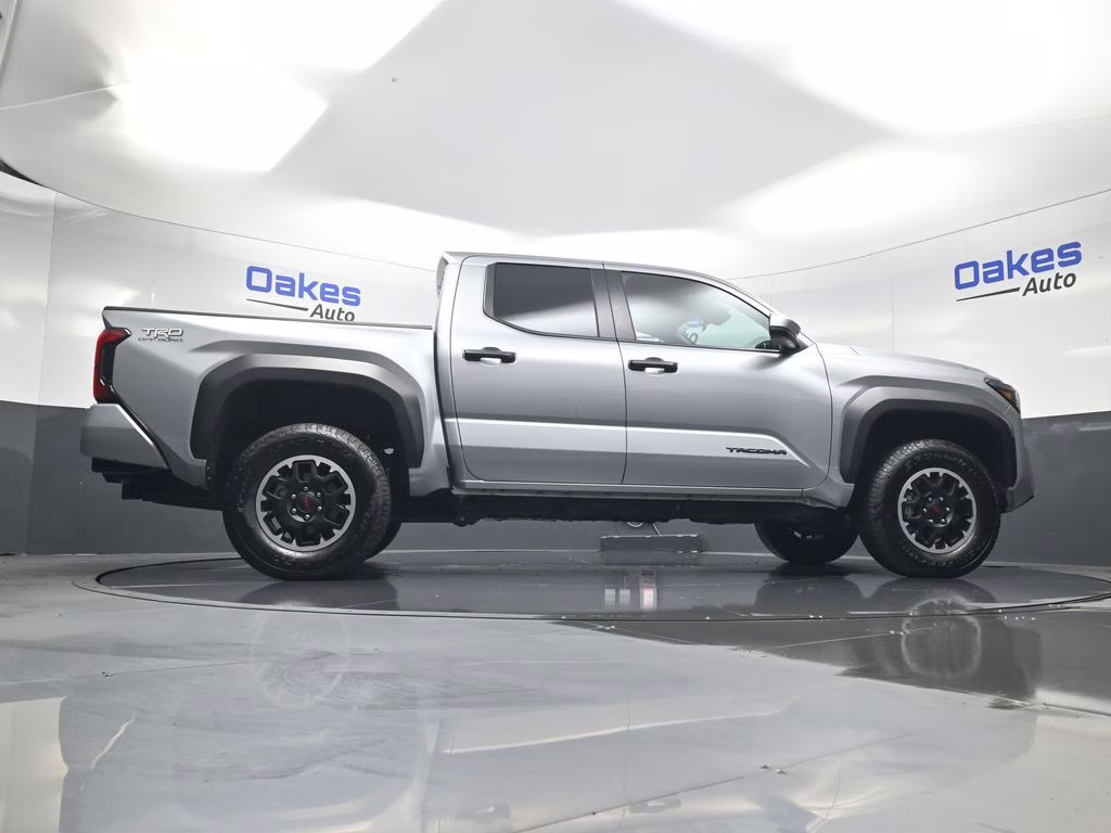 2025 Celestial Silver Metallic Toyota Tacoma TRD Off-Road 4X4 Truck