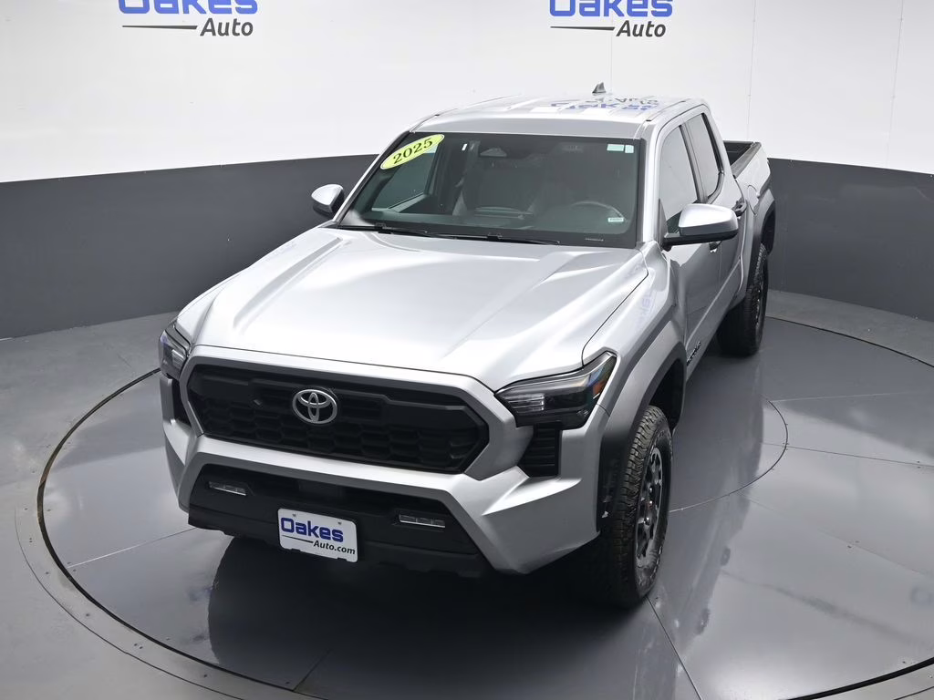 2025 Celestial Silver Metallic Toyota Tacoma TRD Off-Road 4X4 Truck