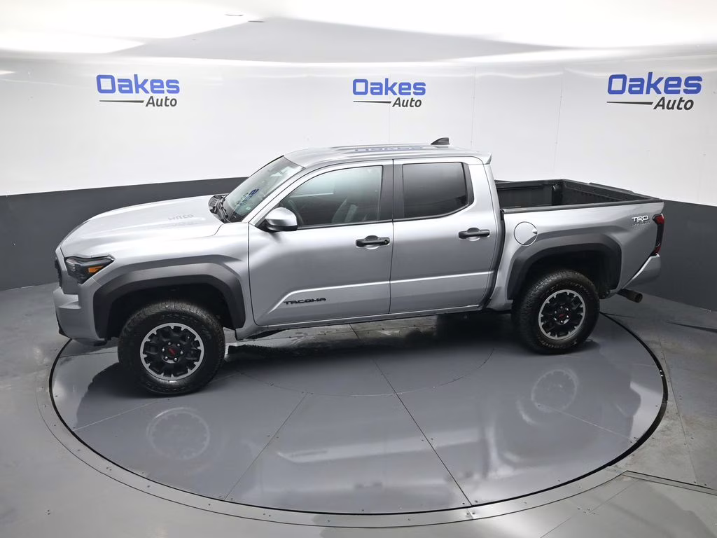 2025 Celestial Silver Metallic Toyota Tacoma TRD Off-Road 4X4 Truck