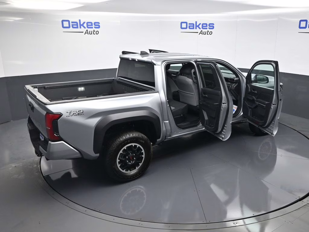 2025 Celestial Silver Metallic Toyota Tacoma TRD Off-Road 4X4 Truck