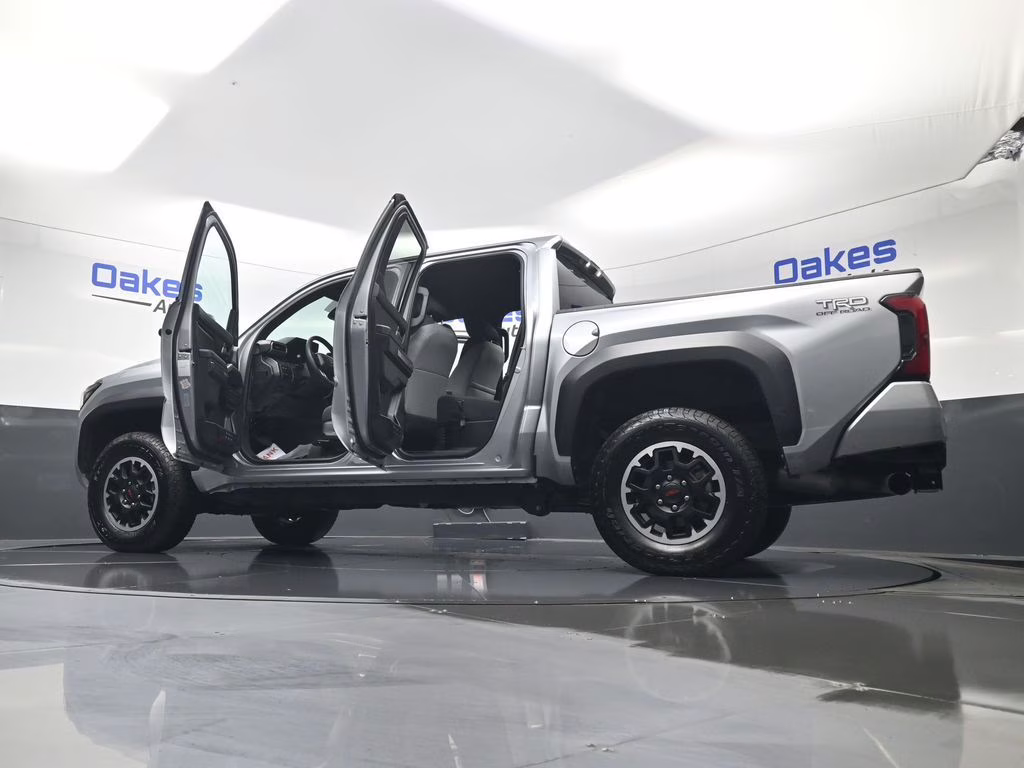 2025 Celestial Silver Metallic Toyota Tacoma TRD Off-Road 4X4 Truck