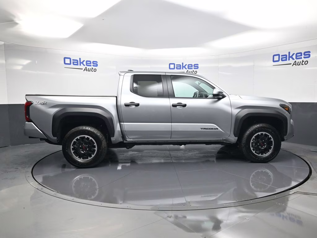 2025 Celestial Silver Metallic Toyota Tacoma TRD Off-Road 4X4 Truck