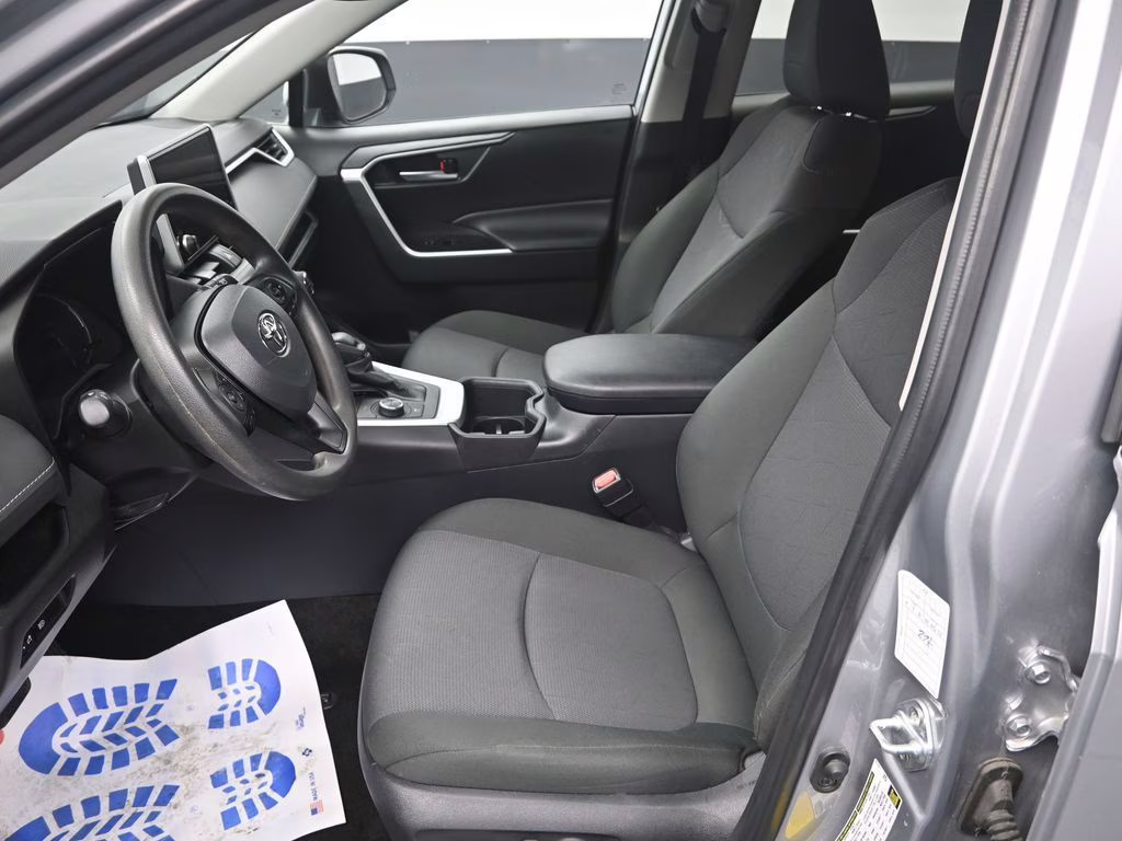 2025 Silver Sky Metallic Toyota RAV4 Hybrid XLE AWD SUV