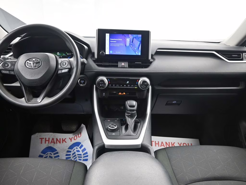 2025 Silver Sky Metallic Toyota RAV4 Hybrid XLE AWD SUV