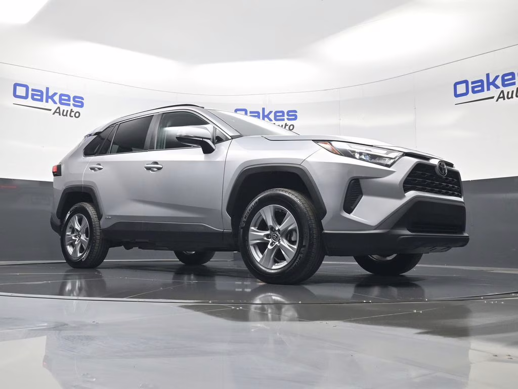 2025 Silver Sky Metallic Toyota RAV4 Hybrid XLE AWD SUV