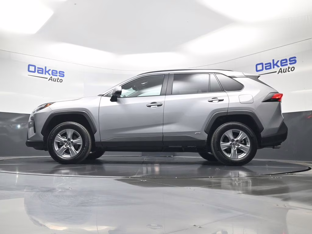 2025 Silver Sky Metallic Toyota RAV4 Hybrid XLE AWD SUV