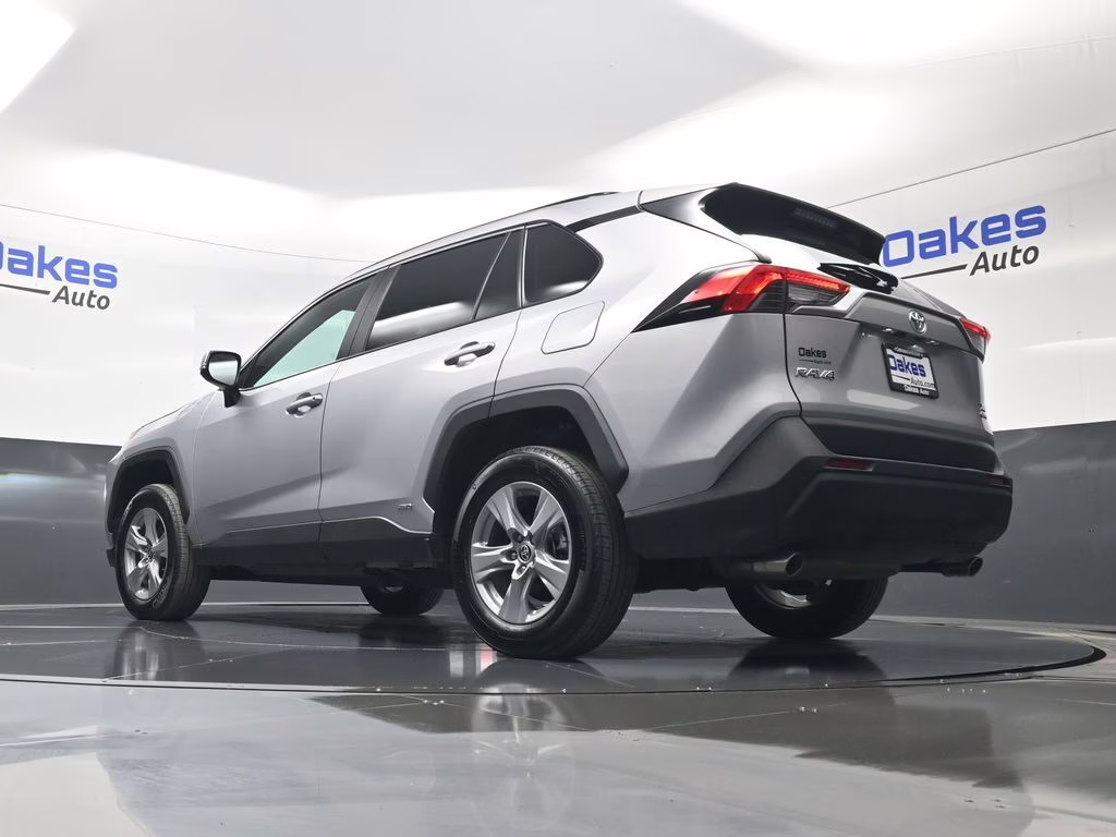 2025 Silver Sky Metallic Toyota RAV4 Hybrid XLE AWD SUV