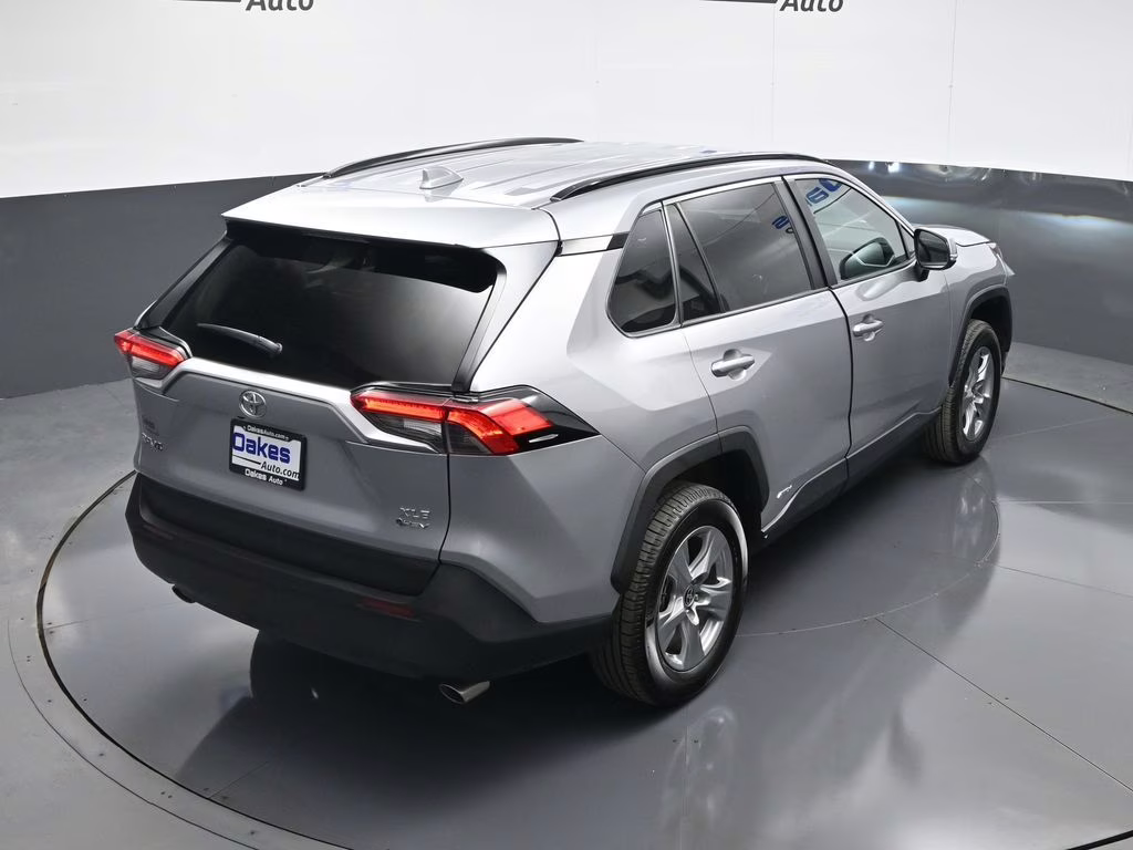 2025 Silver Sky Metallic Toyota RAV4 Hybrid XLE AWD SUV