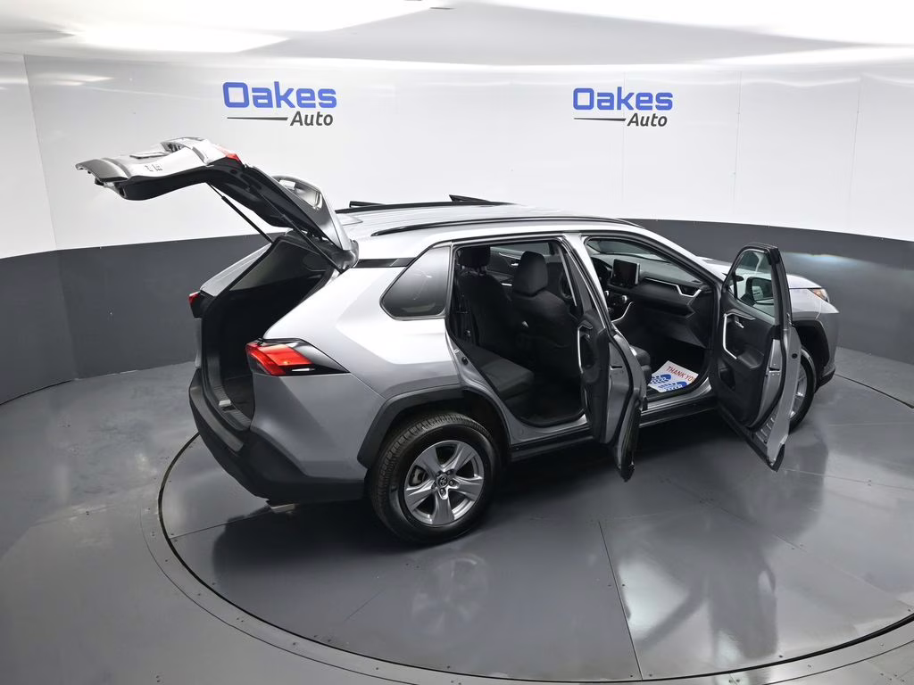 2025 Silver Sky Metallic Toyota RAV4 Hybrid XLE AWD SUV