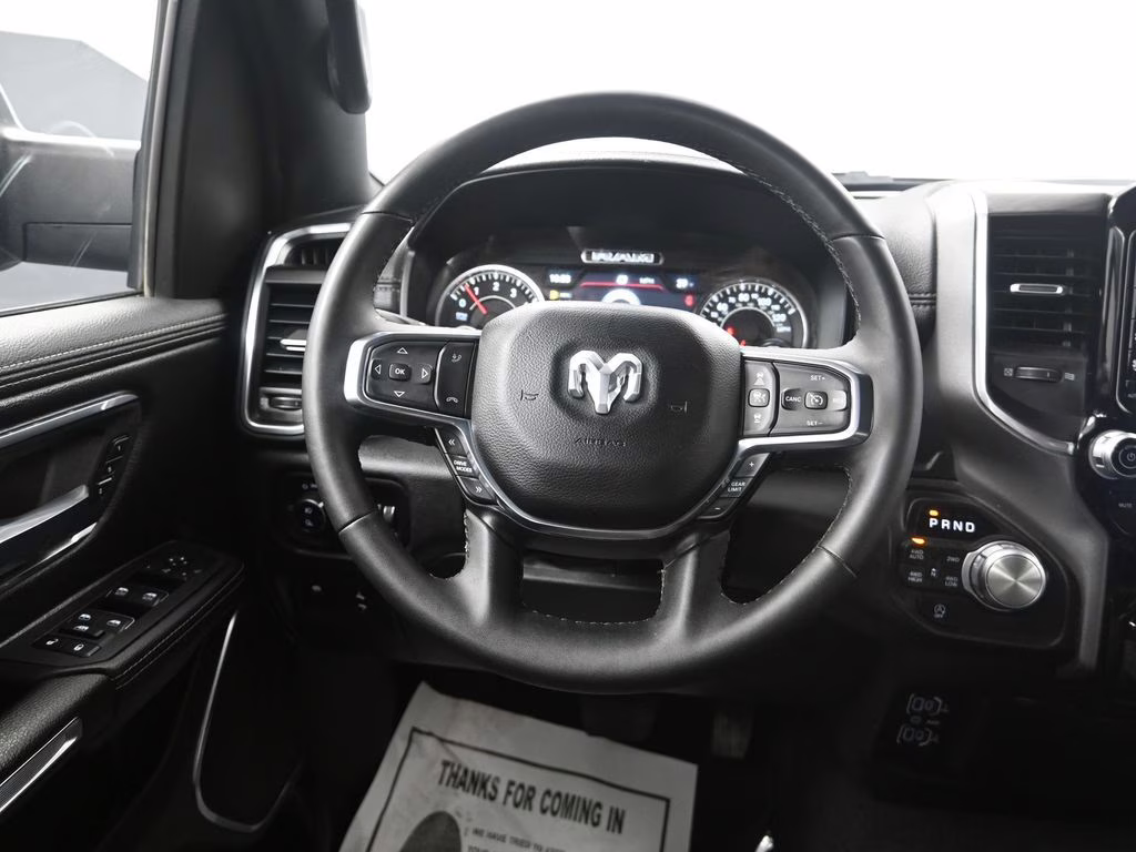 2025 Diamond Black Crystal Pearlcoat Ram 1500 Laramie 4X4 Truck