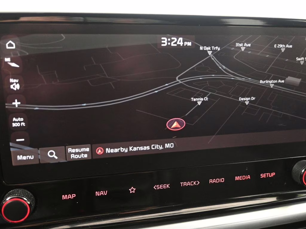 2024 Currant Red Kia Forte GT-Line FWD Sedan