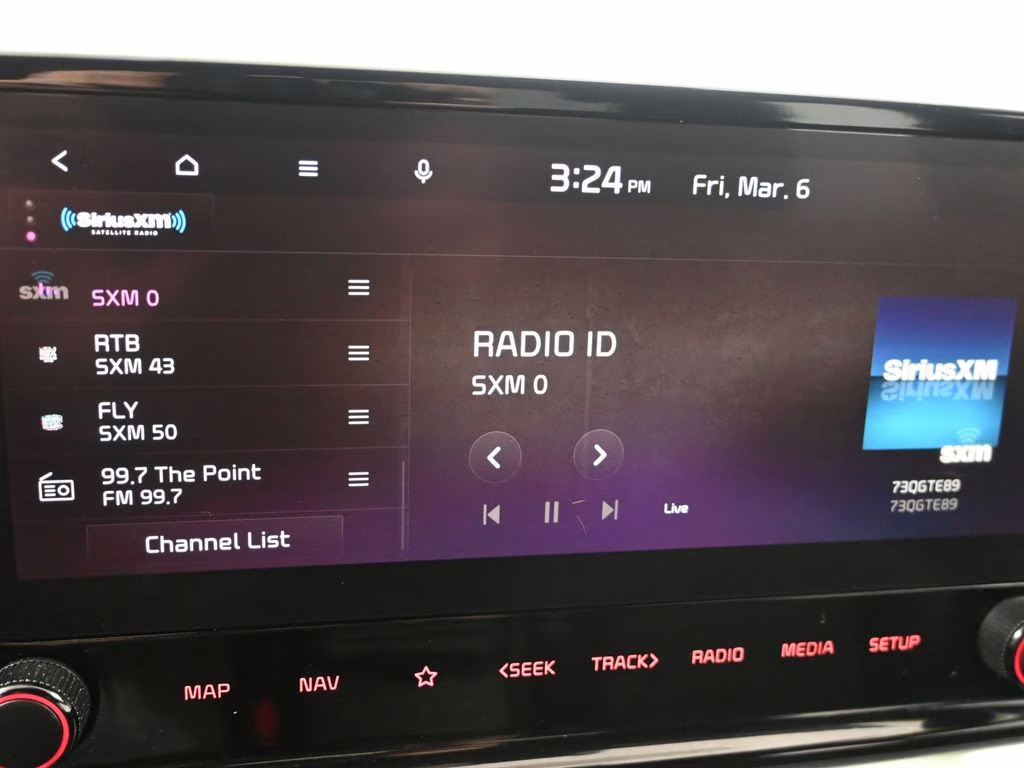 2024 Currant Red Kia Forte GT-Line FWD Sedan