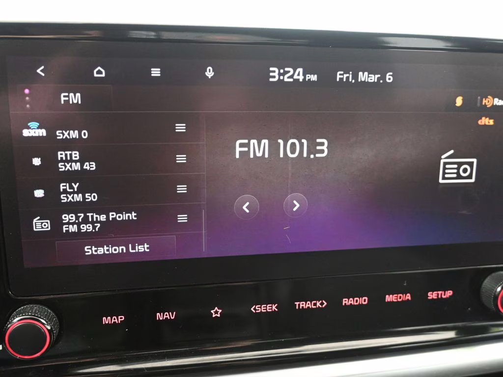 2024 Currant Red Kia Forte GT-Line FWD Sedan