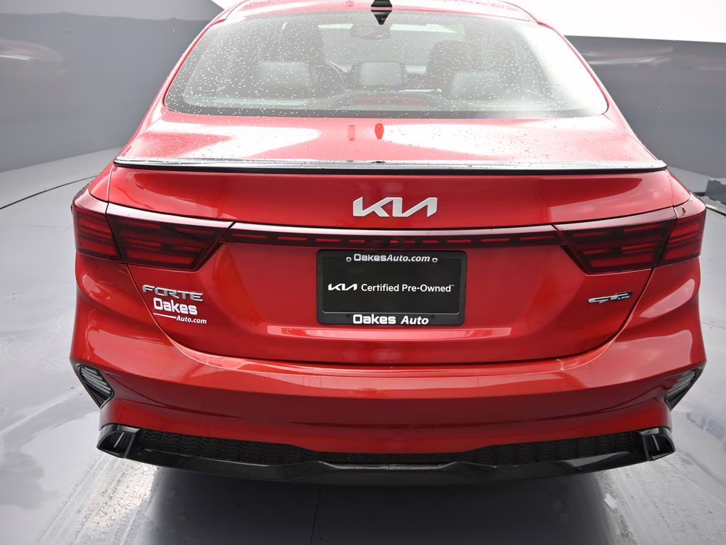 2024 Currant Red Kia Forte GT-Line FWD Sedan