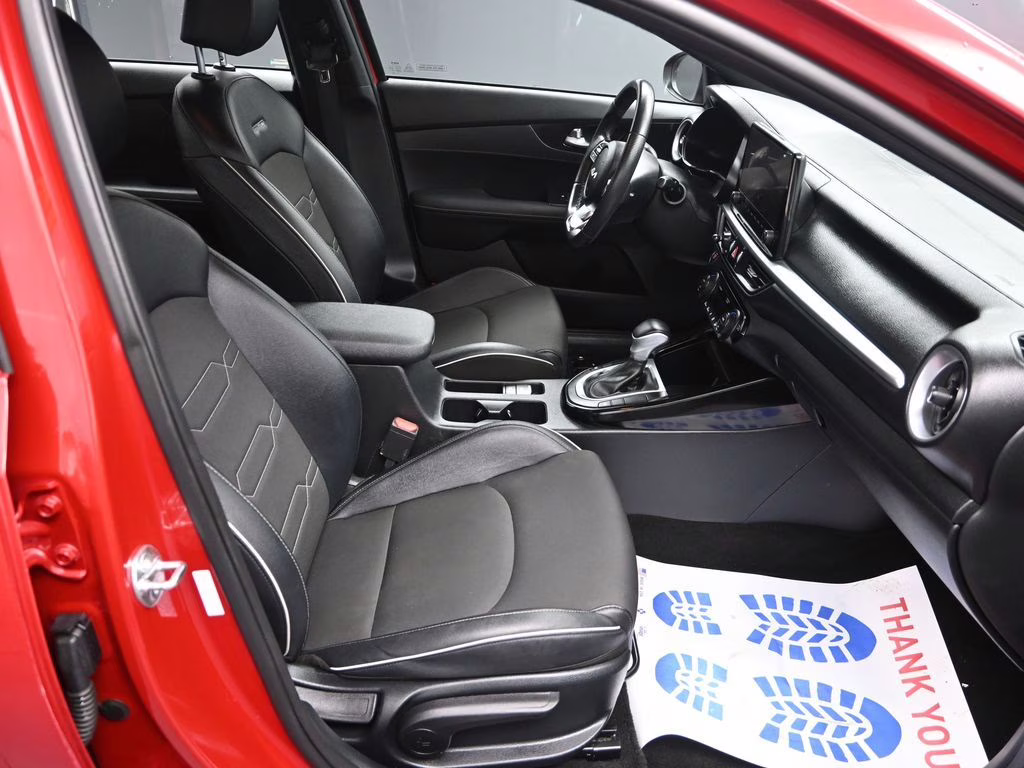 2024 Currant Red Kia Forte GT-Line FWD Sedan