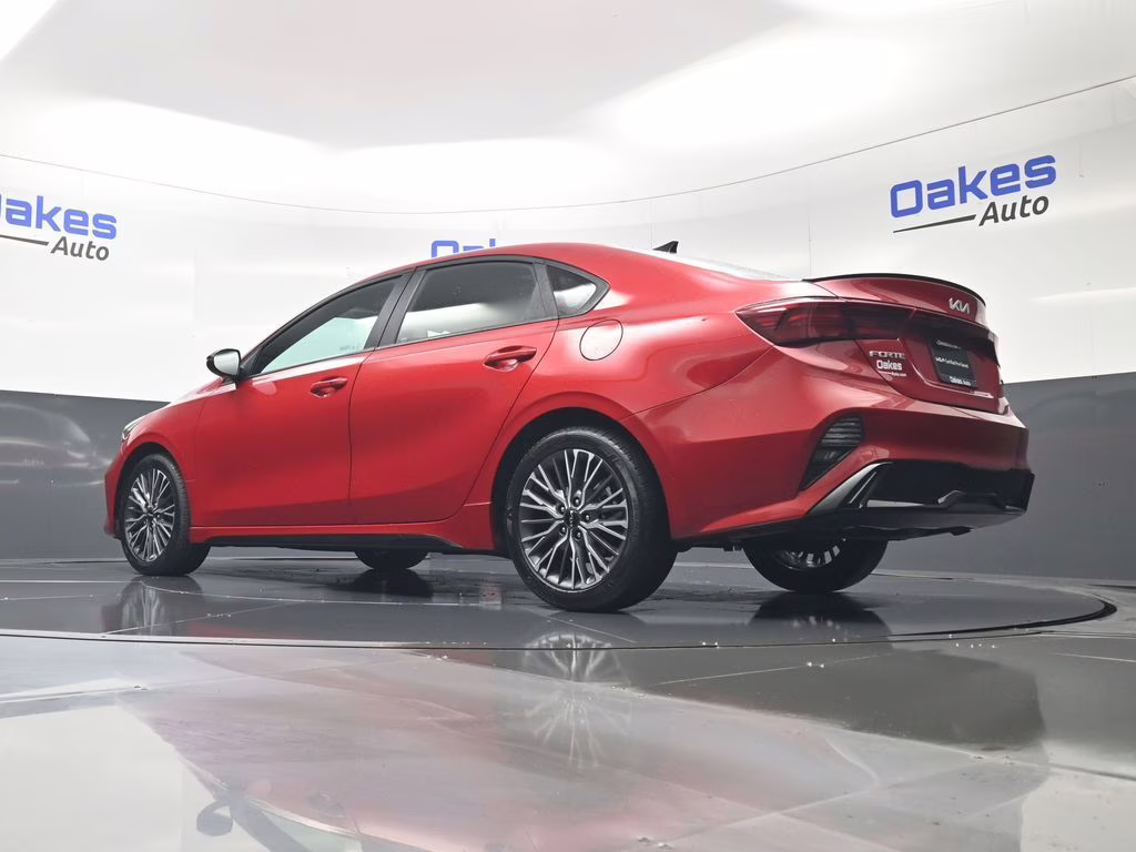 2024 Currant Red Kia Forte GT-Line FWD Sedan