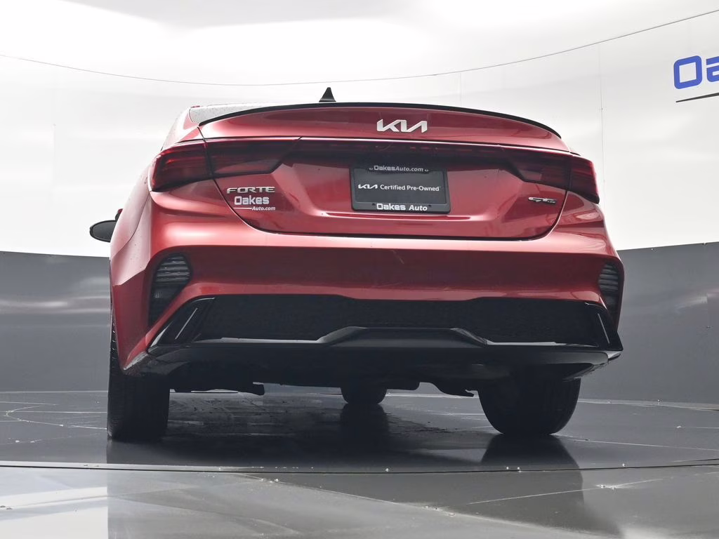 2024 Currant Red Kia Forte GT-Line FWD Sedan