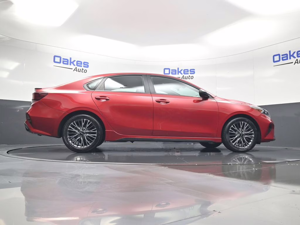 2024 Currant Red Kia Forte GT-Line FWD Sedan