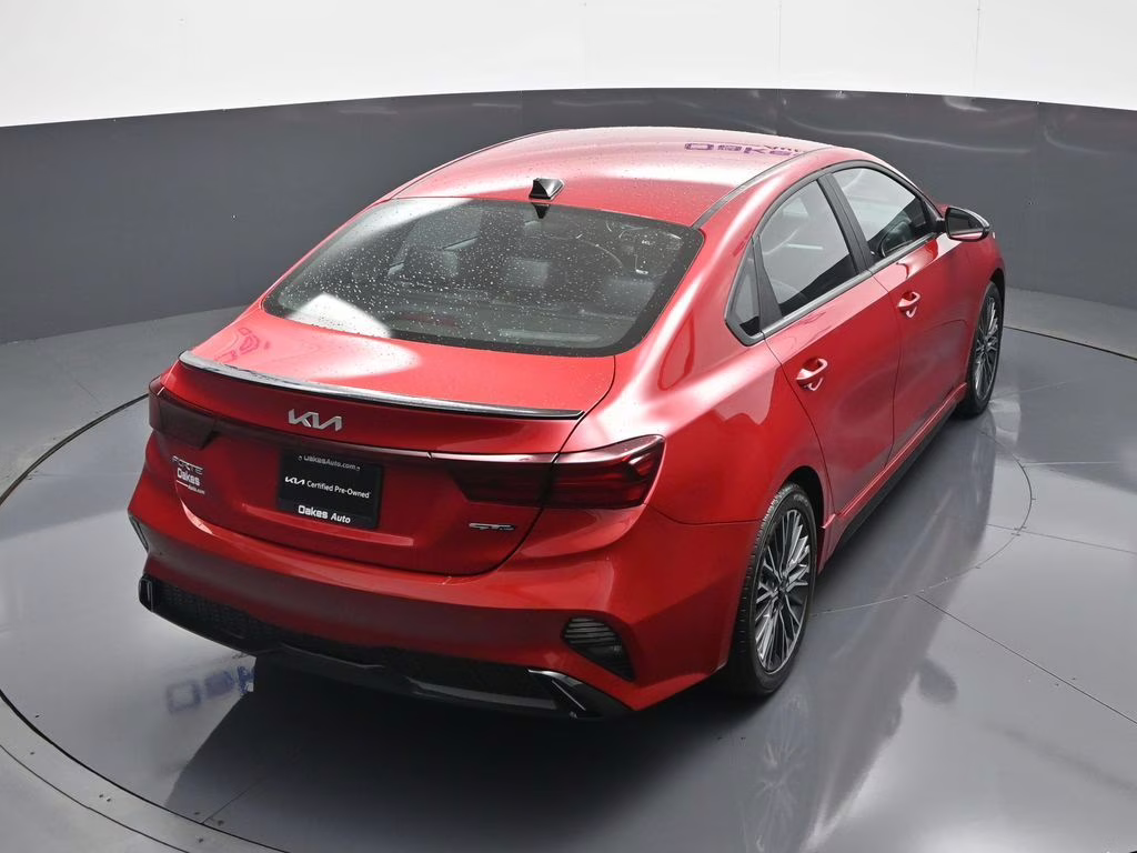 2024 Currant Red Kia Forte GT-Line FWD Sedan