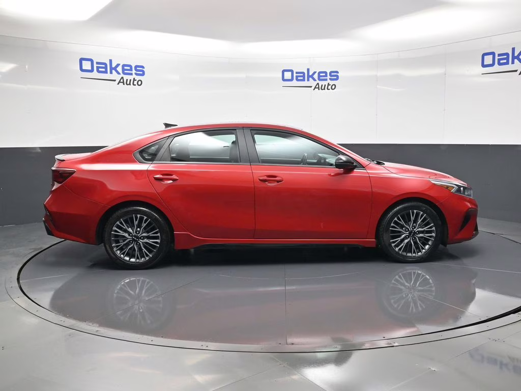 2024 Currant Red Kia Forte GT-Line FWD Sedan