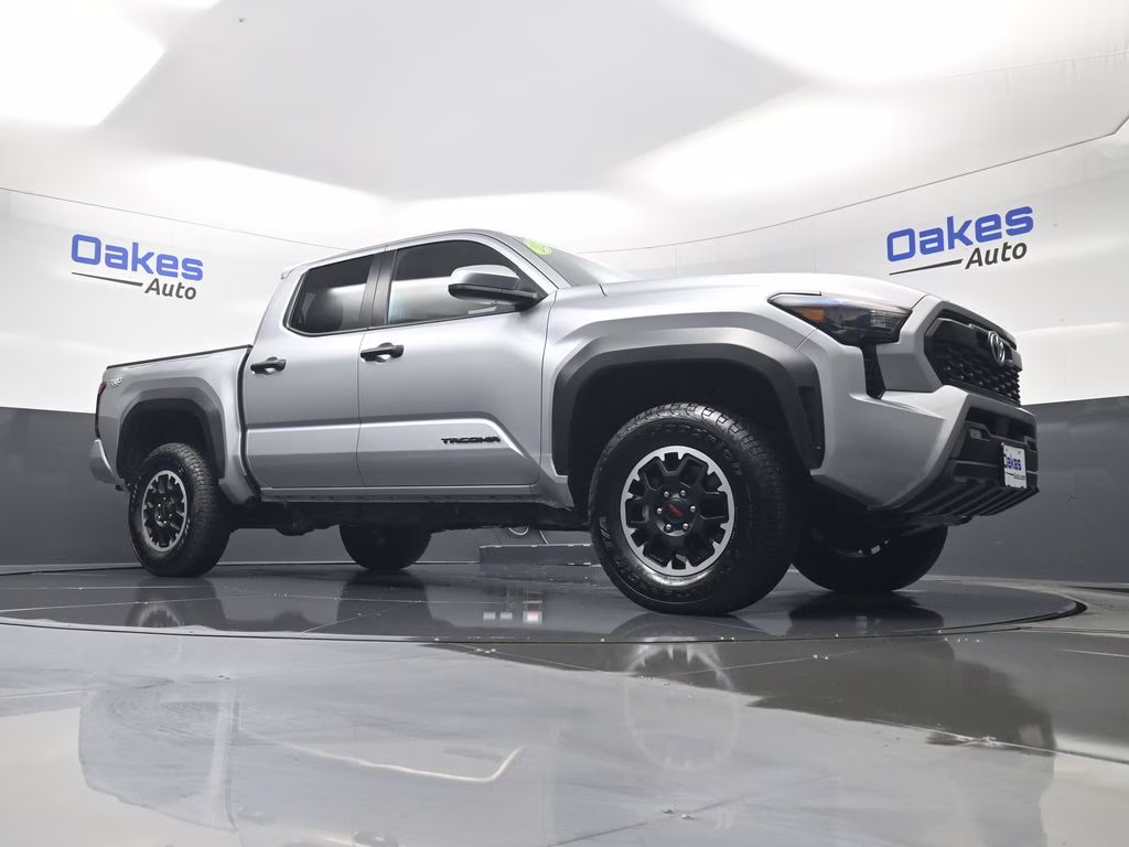 2025 Celestial Silver Metallic Toyota Tacoma TRD Off-Road 4X4 Truck
