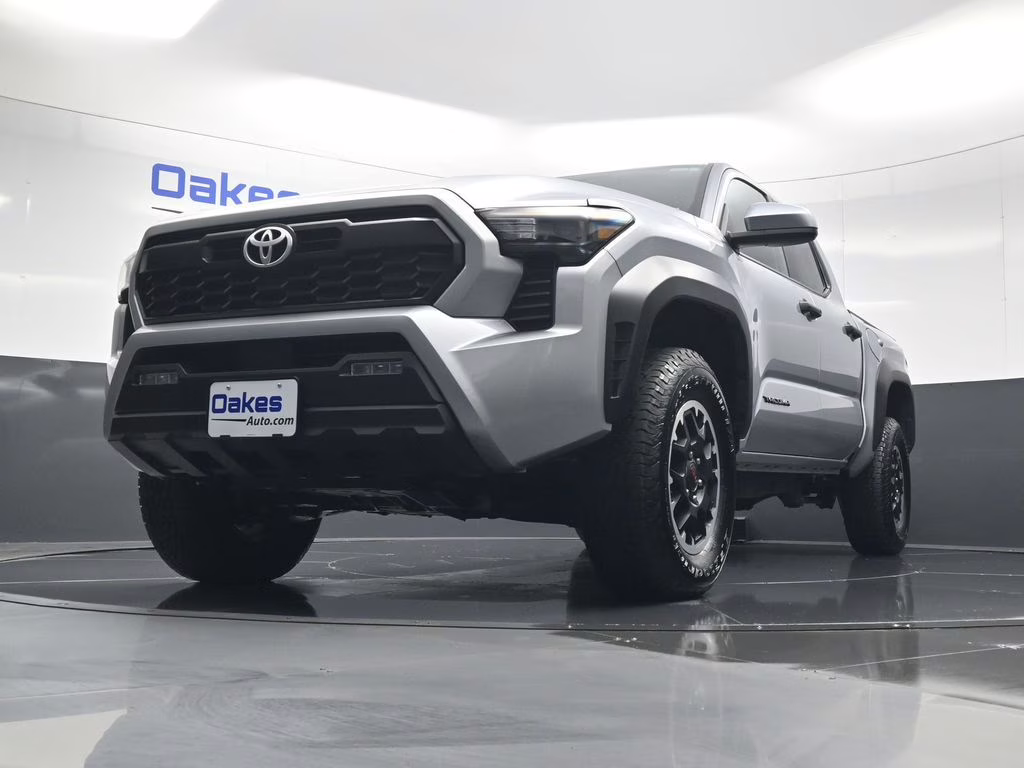 2025 Celestial Silver Metallic Toyota Tacoma TRD Off-Road 4X4 Truck
