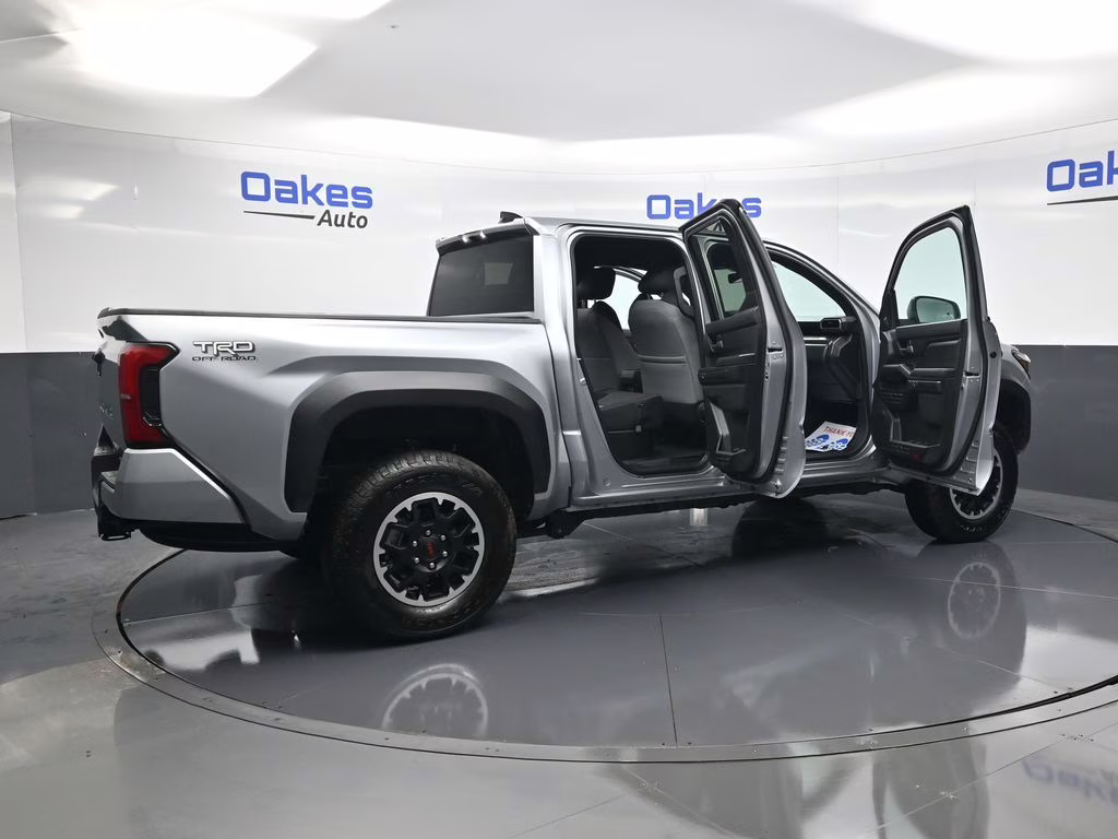 2025 Celestial Silver Metallic Toyota Tacoma TRD Off-Road 4X4 Truck