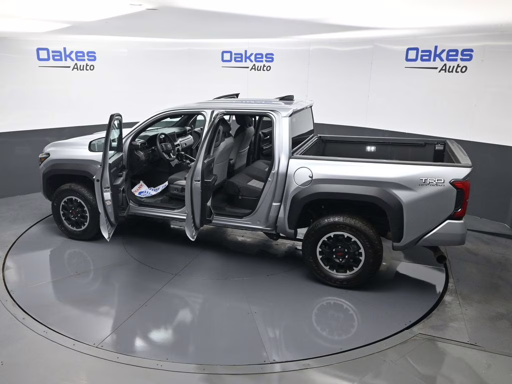 2025 Celestial Silver Metallic Toyota Tacoma TRD Off-Road 4X4 Truck