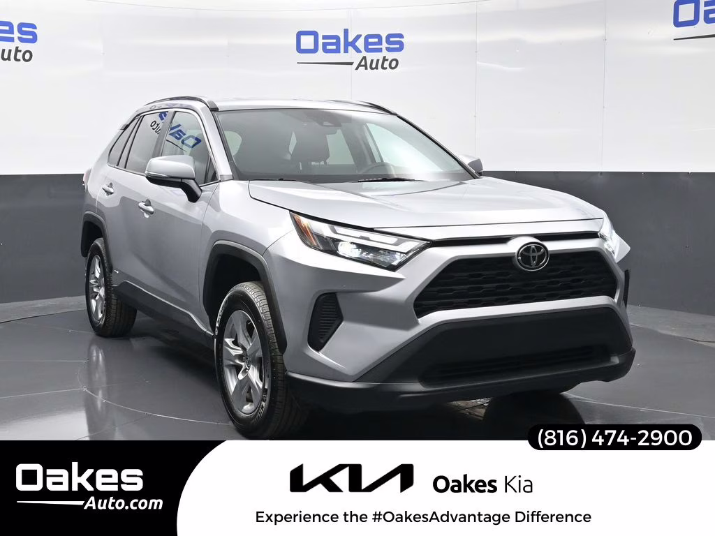 2025 Silver Sky Metallic Toyota RAV4 Hybrid XLE AWD SUV