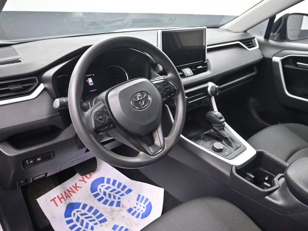 2025 Silver Sky Metallic Toyota RAV4 Hybrid XLE AWD SUV