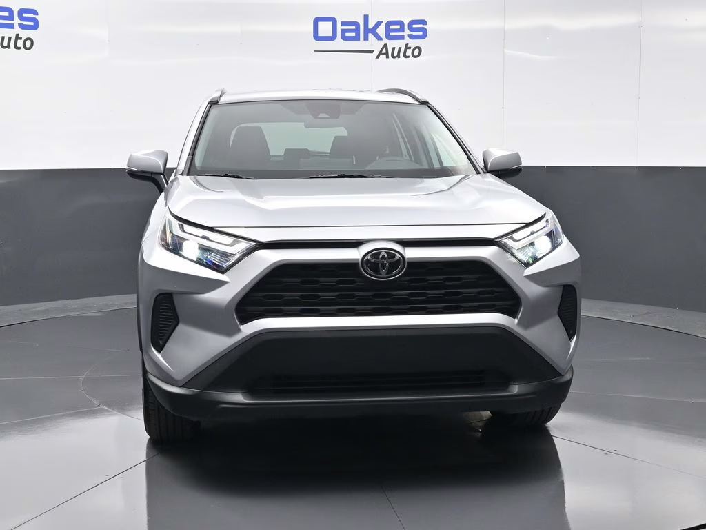 2025 Silver Sky Metallic Toyota RAV4 Hybrid XLE AWD SUV