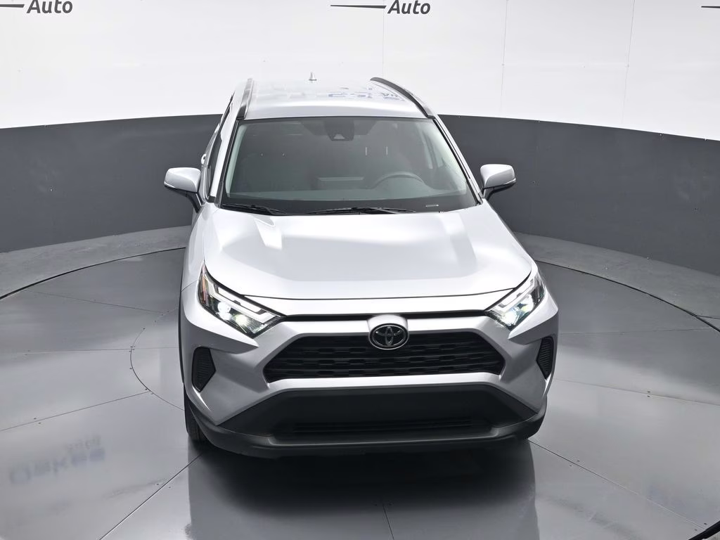 2025 Silver Sky Metallic Toyota RAV4 Hybrid XLE AWD SUV