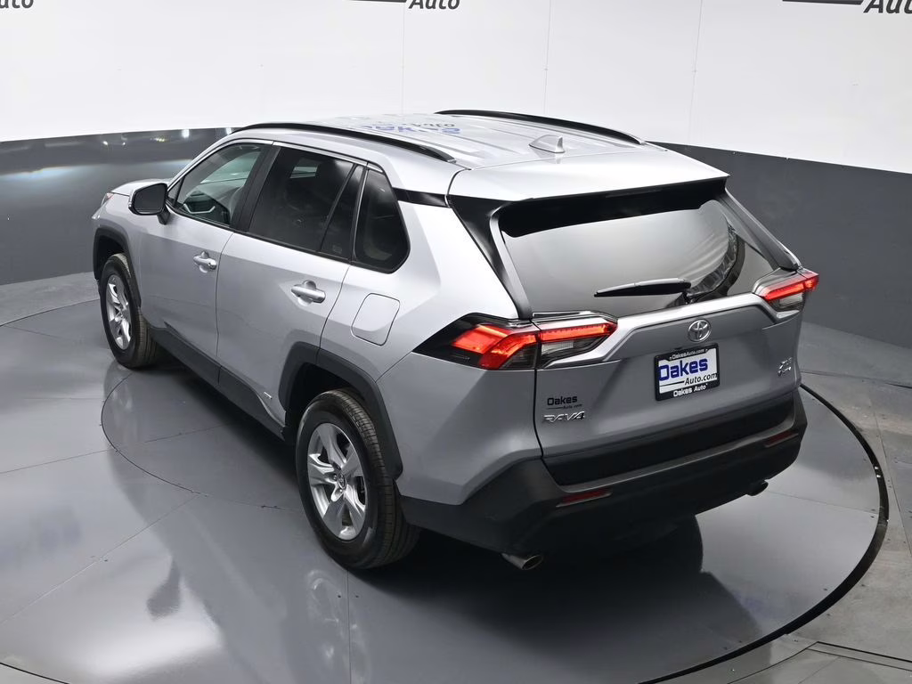 2025 Silver Sky Metallic Toyota RAV4 Hybrid XLE AWD SUV
